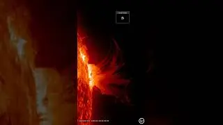 Plasma eruption from West limb of Sun - 29.7.25