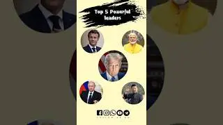 Top 5 Political leaders 2025 #countryballs #top5 #politics