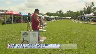 Catfish, Corndogs and Cornhole at Mercy Hospital Northwest Arkansas