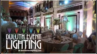 Moorish Room wedding in lavender magenta and mint