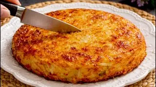 Wenn Sie 3 Kartoffeln und 2 Eier haben Kartoffeln mit Zwiebeln sind schmackhafter als Fleisch!