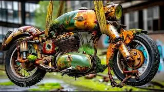 Restores 60-Years-Old Classic Motorcycle Back to New | Start to Finish Motorcycle Restoration