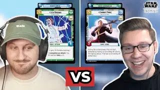 💥 Leia vs. Chirrut! - Star Wars: Unlimited Gameplay