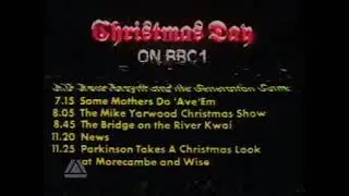 BBC1 Christmas Ident - 1974