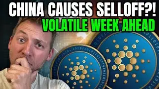 CARDANO ADA - КИТАЙ ВЫЗЫВАЕТ МГНОВЕННУЮ РАСПРОДАЖУ!!! ВПЕРЕДИ НЕДЕЛЯ, ОЖИДАЕТСЯ НЕПРЕДВИДНАЯ СИТУ...