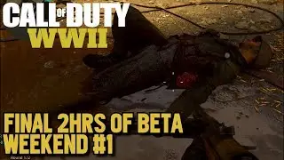 Final 2 Hours of the World War 2 Multiplayer Beta! (Weekend #1)