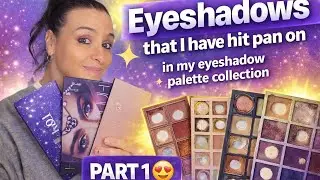 Eyeshadows that I have hit pan on in my eyeshadow palette collection, part 1  🥰