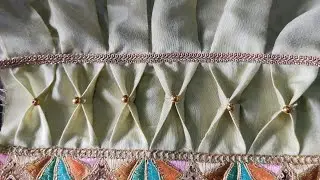 बहुत ही ब्यूटीफ्यूल बाजू की design cutting and stitching#sewing #fashiondesign 