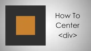 How to center a div in a webpage