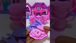 Pink ASMR Toys Shorts | Unboxing Lovely Toys #relaxing #asmr #satisfying #baby #disney