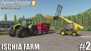 Baling Straw, Pigs & Seeding CANOLA| Ischia Farm | Farming Simulator 19 | #2
