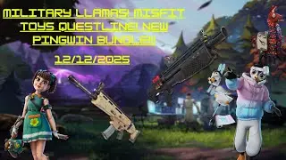 Military llamas! Misfit Toys Questline! New Pingwin Bundle!!!