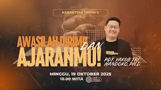Recap Khotbah -Pdt. Yakub Tri Handoko- Minggu, 19 Oktober 2025