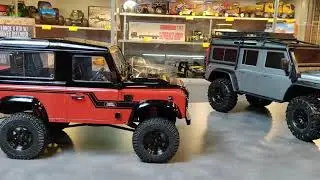 RC4WD GELANDE II RTR LAND ROVER DEFENDER D90 AUTOBIOGRAPHY LIMITED EDITION vs TRX4 ,ESPAÑOL  ESPAÑA