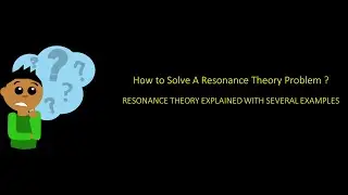 How to Solve a Problem of Resonance Theory ? (Part 1)