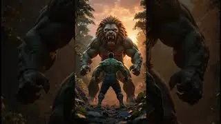 🔥HULK 💪vs LION 🦁💥 | Epic Angry Battle Scene | Hulk in Rage | Powerful Showdown 3D Animation