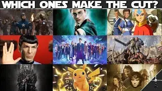 Star Wars Fans pick the Top Ten Best Franchises (That aren't Star Wars)