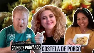 GRINGOS PROVANDO COSTELINHA DE PORCO