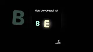 That's how you spell rat