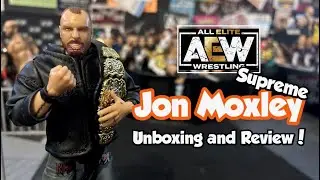FIGURE OF THE YEAR? - AEW Supreme Collection Jon Moxley! - Unboxing & Review!