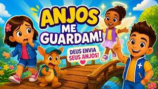 👉 Anjos Me Guardam &ndash; M&uacute;sica Infantil B&iacute;blica | Salmo 91:11 Promessinhas