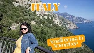 Amalfi Coast in November | Italy Roadtrip | Latina digital nomad