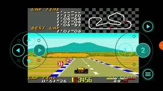 1992 Ayrton Senna's Super GP II Sega Game Gear Title 