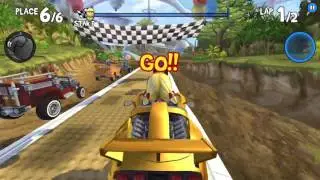 Beach Buggy Racing - Red Planet - Shortcuts