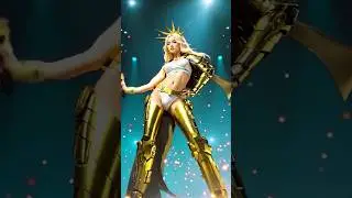 The magic of a sexy girl turning into a Statue of Liberty on AGT#magic #angel | @Blendai54