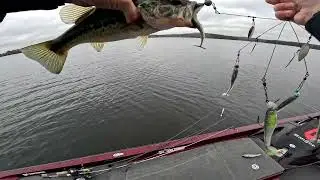 Catching Fish All Day on NEW Lake!!! (HOTTEST WINTER RIGS!!!) TEASER!!!