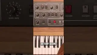 Let's create a reverse lo-fi pad on any #synth #synthtok #synthwave #tutorial #synthesizer #prophet5