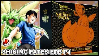Highest Pull Rates Ever?? Shining Fates ETB Unboxing Part 1 | Pokemon TCG