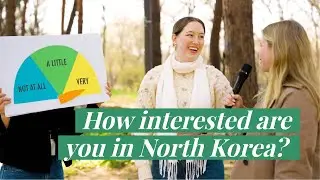 Asking stranger about North Korea