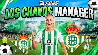 Modo manager fc25 time feminino real betis