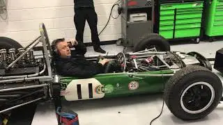 Climax FWMV 1.5L V8 in a BT11 Tested on Rolling Road
