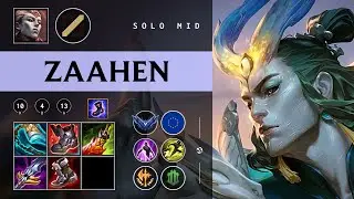 Zaahen Mid vs Ryze - EUW Diamond Patch 26.01
