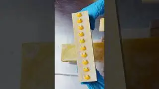 Making + Cutting SIMPLY THE ZEST Soap 🍋 #soapmaking #soapcutting #soap #soapmaker #handmadesoap