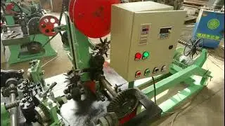 automatic barbed wire making machine