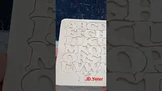 Деревянный пазл- раскраска Алфавит. Своими руками из дерева для себя и на заказ.