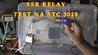 Test ugrađenog SSR releja na termostatu STC 3028 | Testing the SSR relay on the STC 3028 thermostat