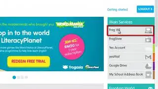 Frog VLE First Time Login For Parent