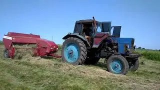 Пресс Tukan 1600 заготовка сена