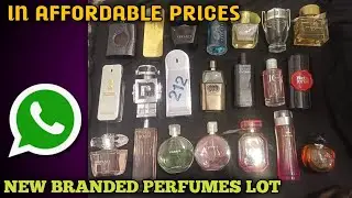 100% Original Branded Perfumes New Lot Available In very Affordable Prices| Demanded Perfumes Lot