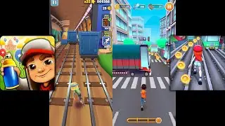 Subway Surfers Vs Bus Rush 2