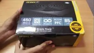 Antec VP450P SMPS / PSU unboxing & overview