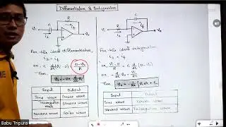 23.Differentiator & Integrator ckt. Electronics Class -23
