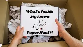 Paper Lovers, Brace Yourselves! 📦✨ | New @12x12CardstockShop  Haul