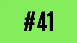countdown #100 to #0 greenscreen