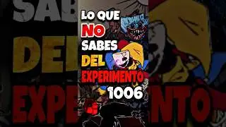 La APARIENCIA del EXPERIMENTO 1006!!!😱🃏 Teor&iacute;as Poppy Playtime (ElMidory) #poppyplaytime #prototype