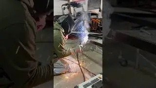 Welding legs on the race car platform! #legendcar #racecar #carracing #raceday #racing #fastcars